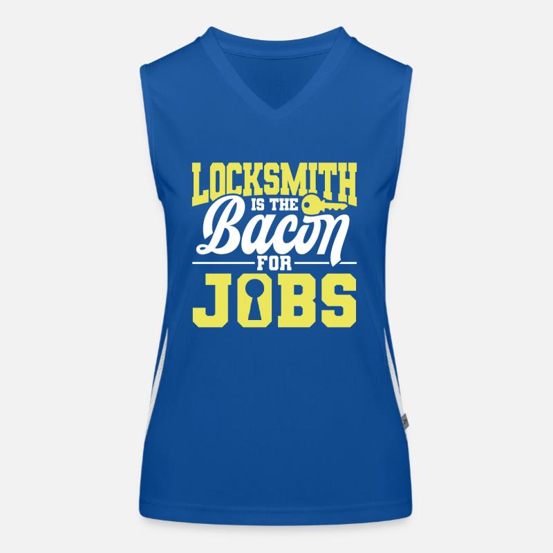 Locksmith Lock Picking Employee Locksmith Women's Functional Contrast Tank Top