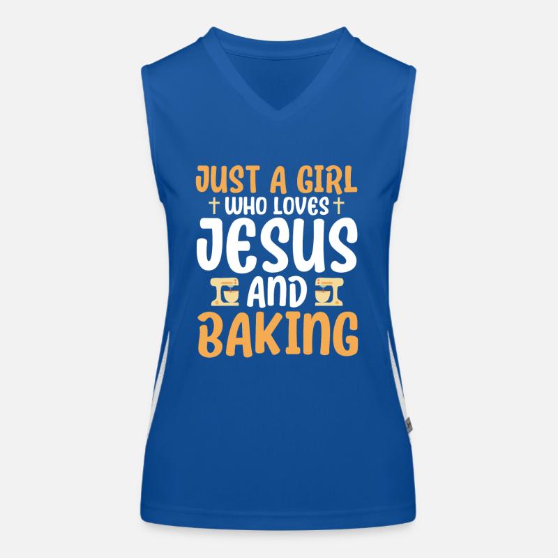 Bread Baking Gift Bakery Quote Baker Women's Functional Contrast Tank Top