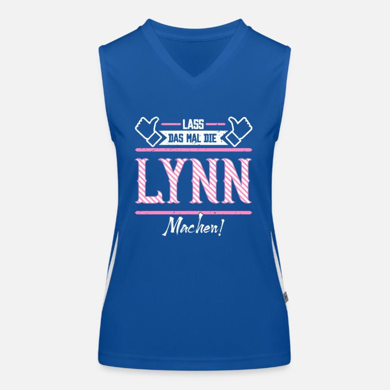 Lynn Geschenkidee Geschenk Geburtstag Funktionelles Kontrast-Tank Top für Frauen