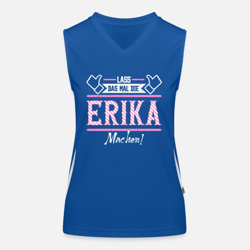Erika Geschenkidee Geschenk Geburtstag Funktionelles Kontrast-Tank Top für Frauen
