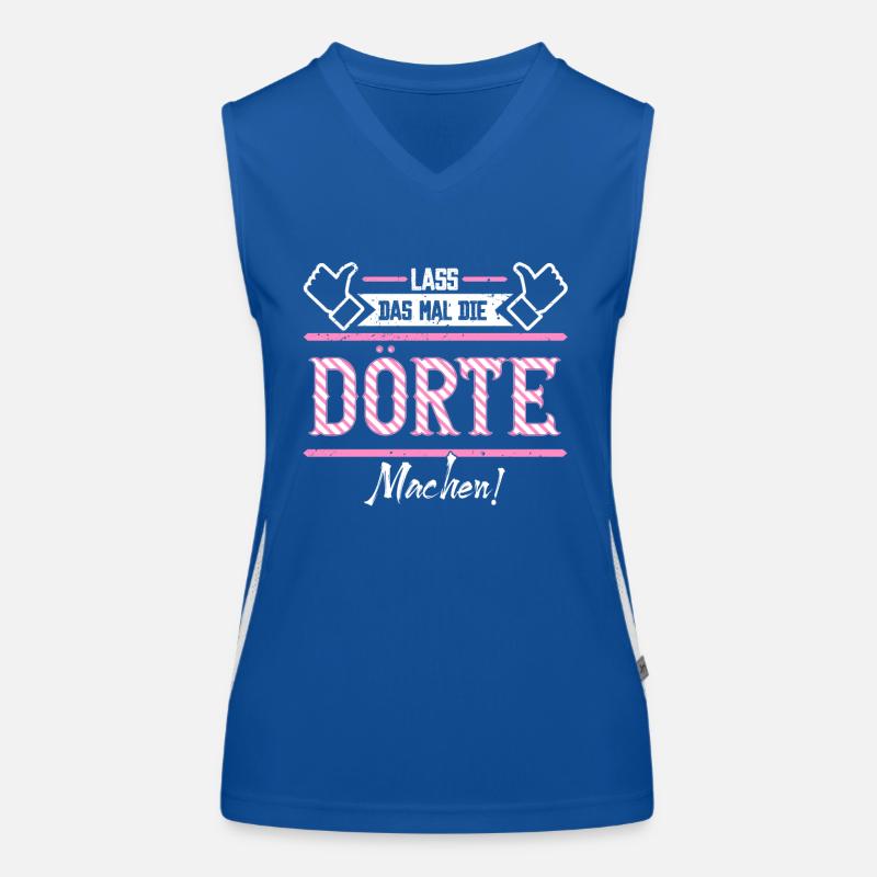 Dörte Geschenkidee Geschenk Geburtstag Funktionelles Kontrast-Tank Top für Frauen