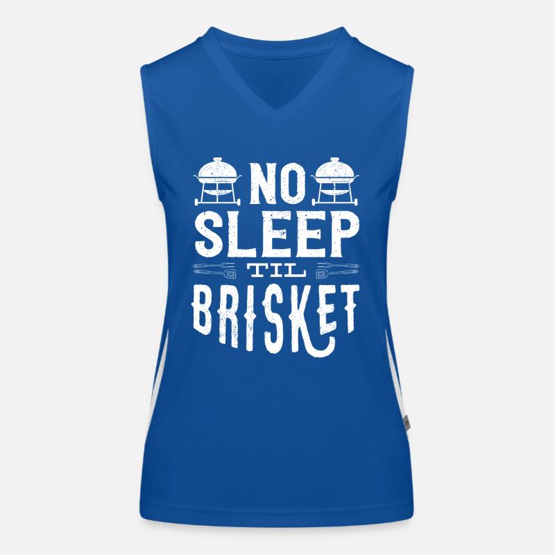 Brisketliebhaber, Briskets, BBQ Women's Functional Contrast Tank Top
