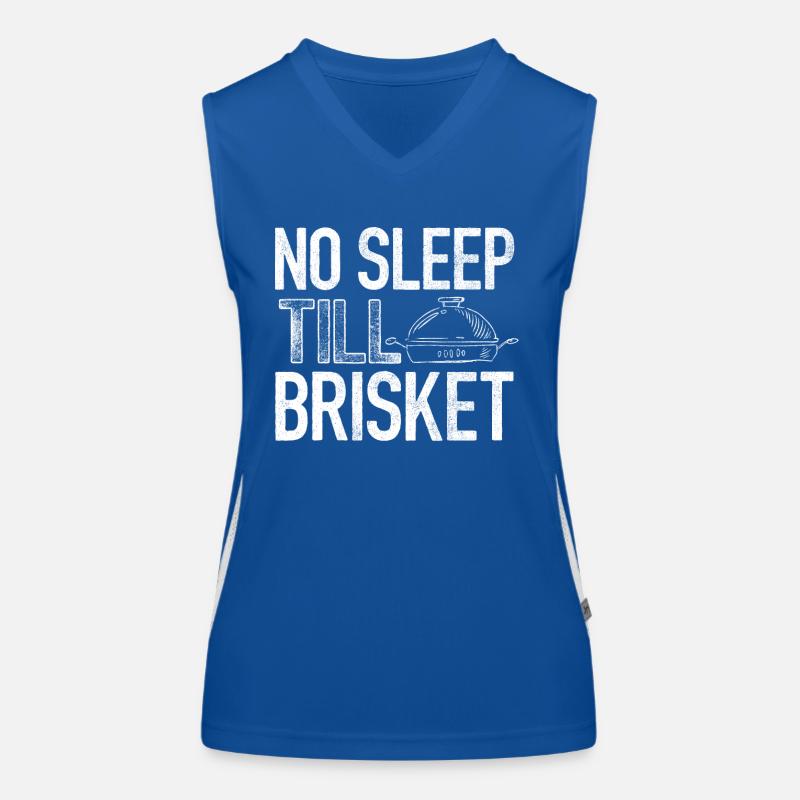 Brisketliebhaber, Briskets, BBQ Women's Functional Contrast Tank Top