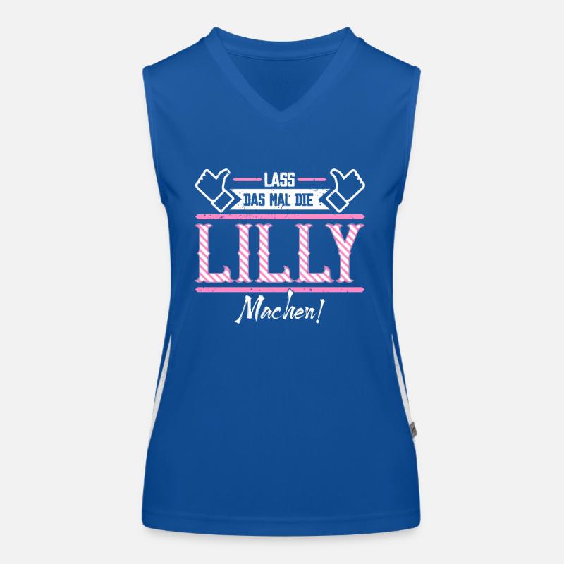 Lilly Geschenkidee Geschenk Geburtstag Funktionelles Kontrast-Tank Top für Frauen