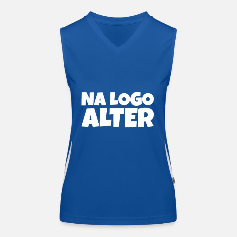Na logo Alter Funktionelles Kontrast-Tank Top für Frauen
