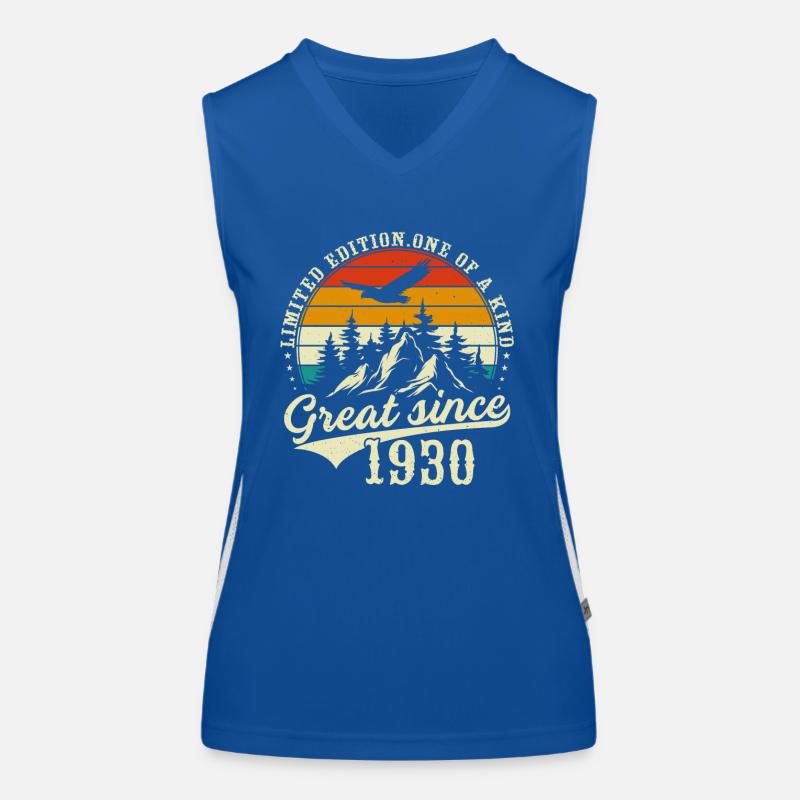 Einzigartig seit 1930 Funktionelles Kontrast-Tank Top für Frauen