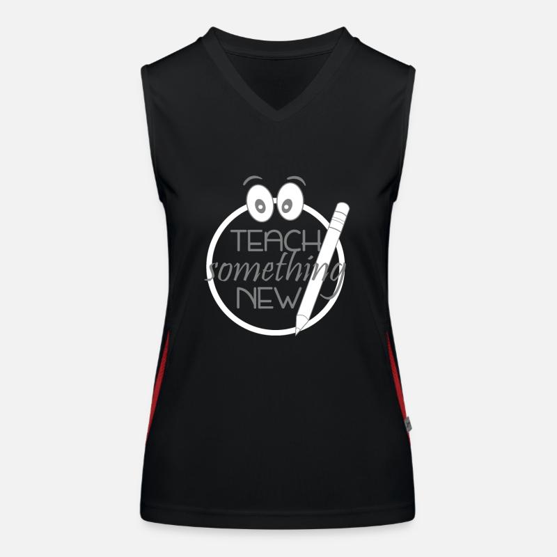 Enseignant Débardeur respirant contrasté Femme