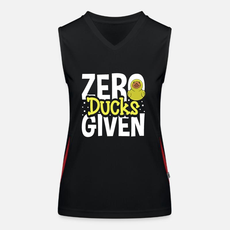 Rubber Ducks Duck Duck Lovers Bathroom Women's Functional Contrast Tank Top