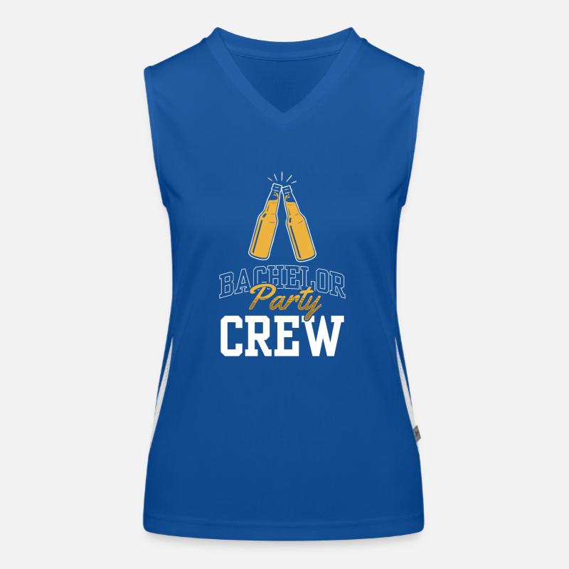 Bachelor Party Team Bachelor Women's Functional Contrast Tank Top