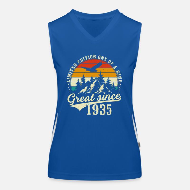 Einzigartig seit 1935 Funktionelles Kontrast-Tank Top für Frauen