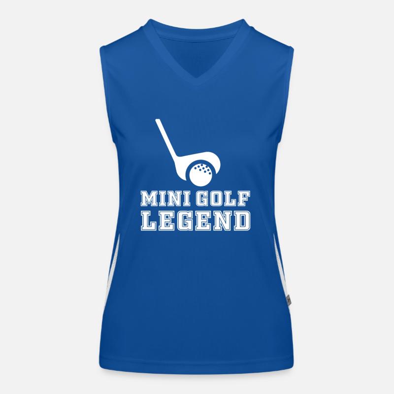 Minigolf Legend Women's Functional Contrast Tank Top