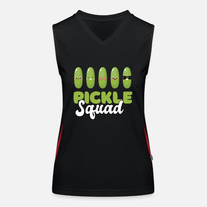 Pickle Squad Débardeur respirant contrasté Femme