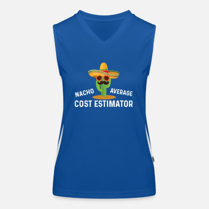 Not so average cost estimator Women's Functional Contrast Tank Top