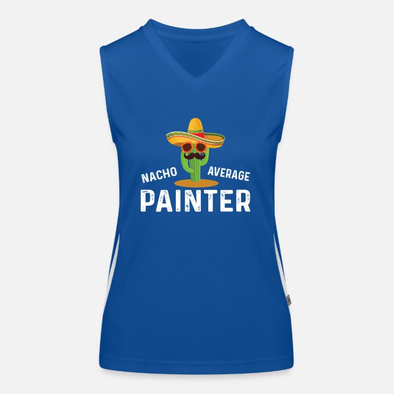 Non-average painter Women's Functional Contrast Tank Top