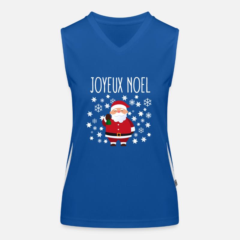 Joyeux Noël Débardeur respirant contrasté Femme