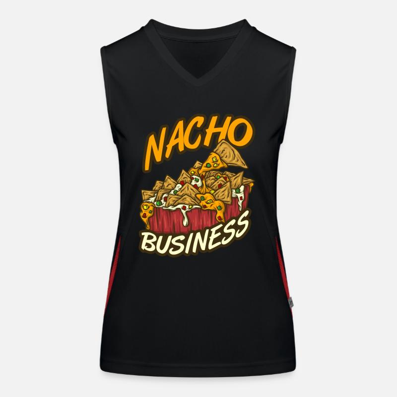 Nachos Débardeur respirant contrasté Femme