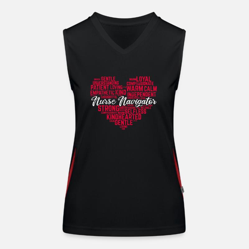 Nurse Navigator Nurse Appreciation Nursing School Women's Functional Contrast Tank Top