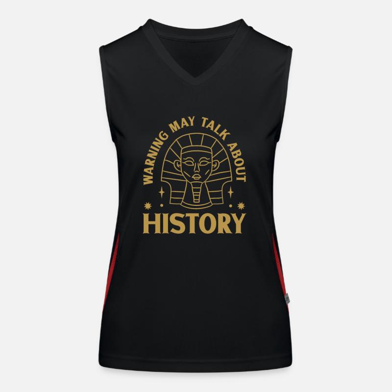 History historian History Women's Functional Contrast Tank Top