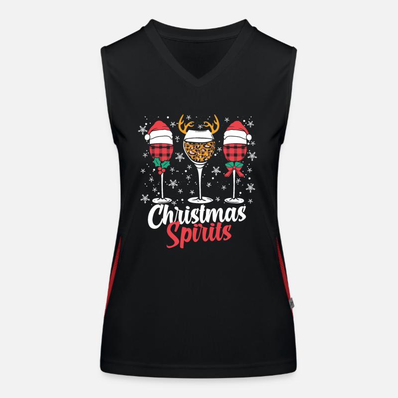 Esprits de Noël Débardeur respirant contrasté Femme
