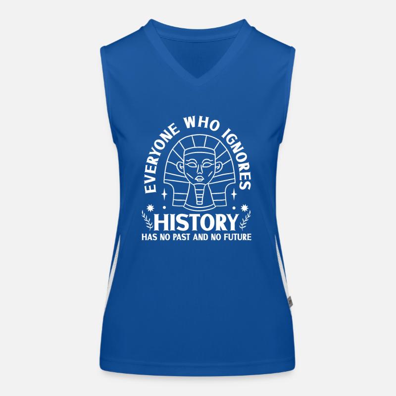 History historian History Women's Functional Contrast Tank Top