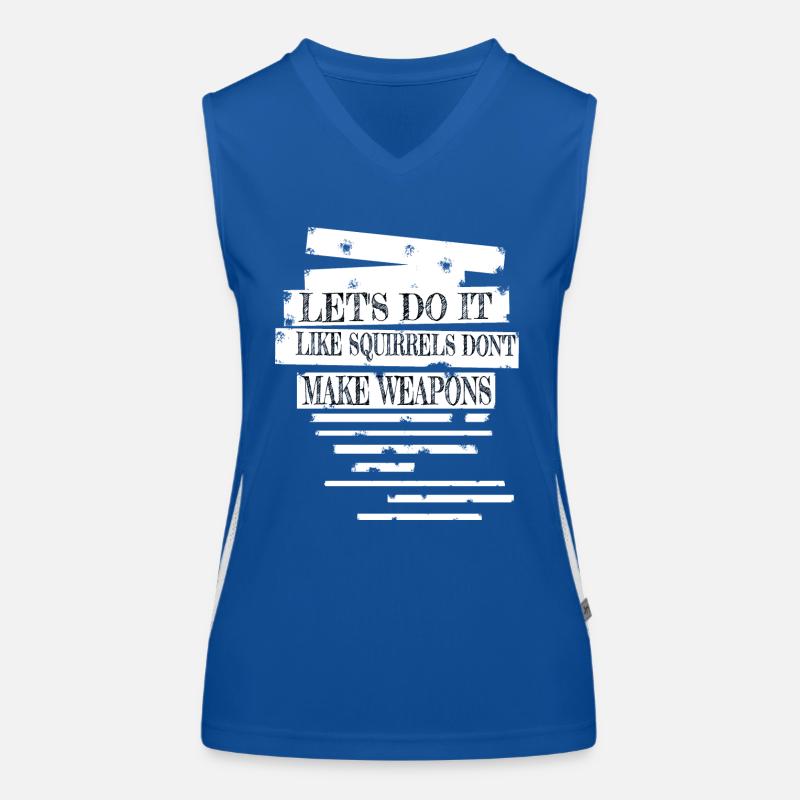 Jokes Peace Movement Gift Idea Peace Women's Functional Contrast Tank Top