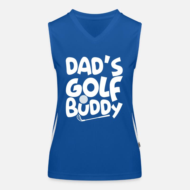 Golf Son Legend Père Partenaire de golf Débardeur respirant contrasté Femme
