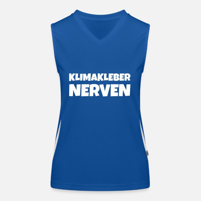 Straße ankleben Protest Funktionelles Kontrast-Tank Top für Frauen