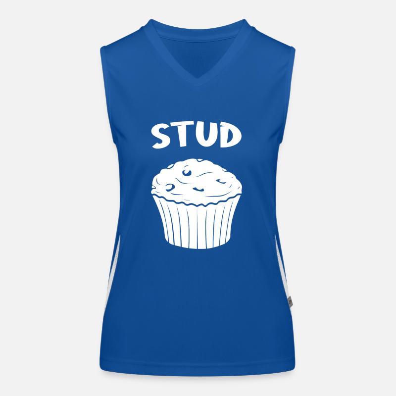 Simple and Cute Stud Muffi Women's Functional Contrast Tank Top