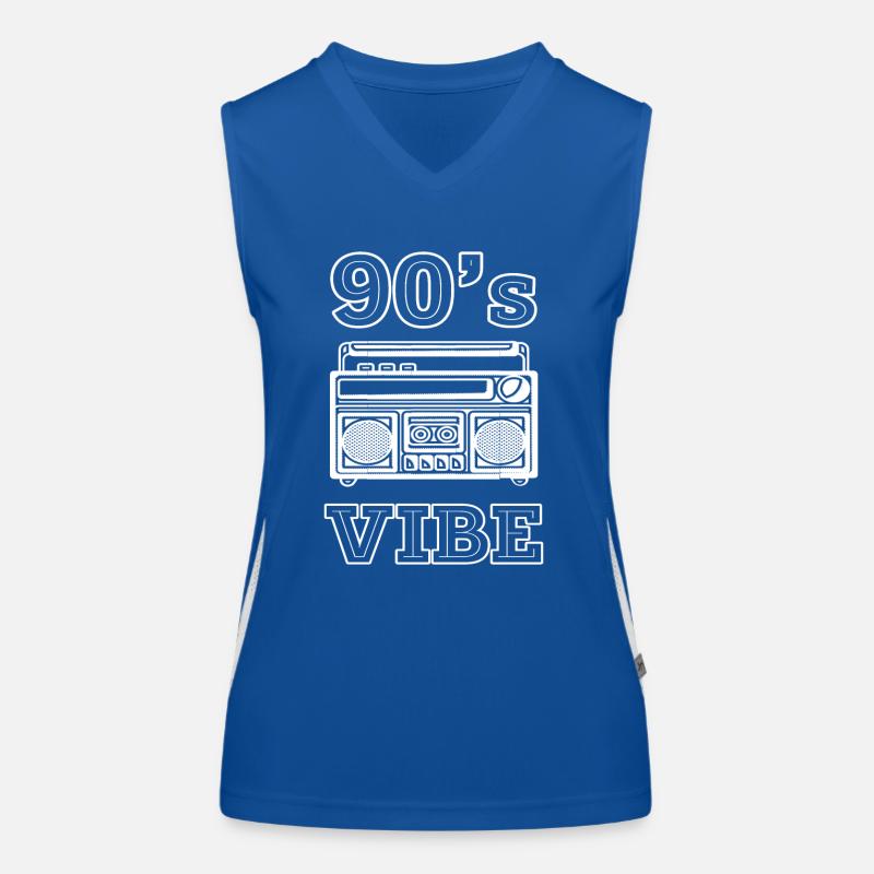 Ein Kind der 90er Funktionelles Kontrast-Tank Top für Frauen