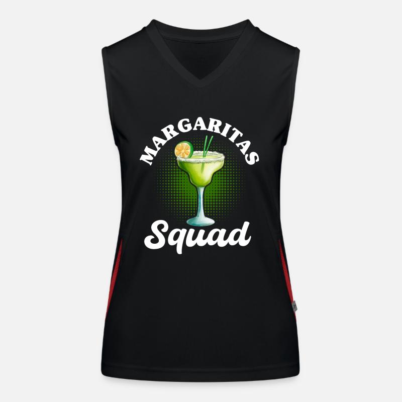 Escouade Margaritas Débardeur respirant contrasté Femme