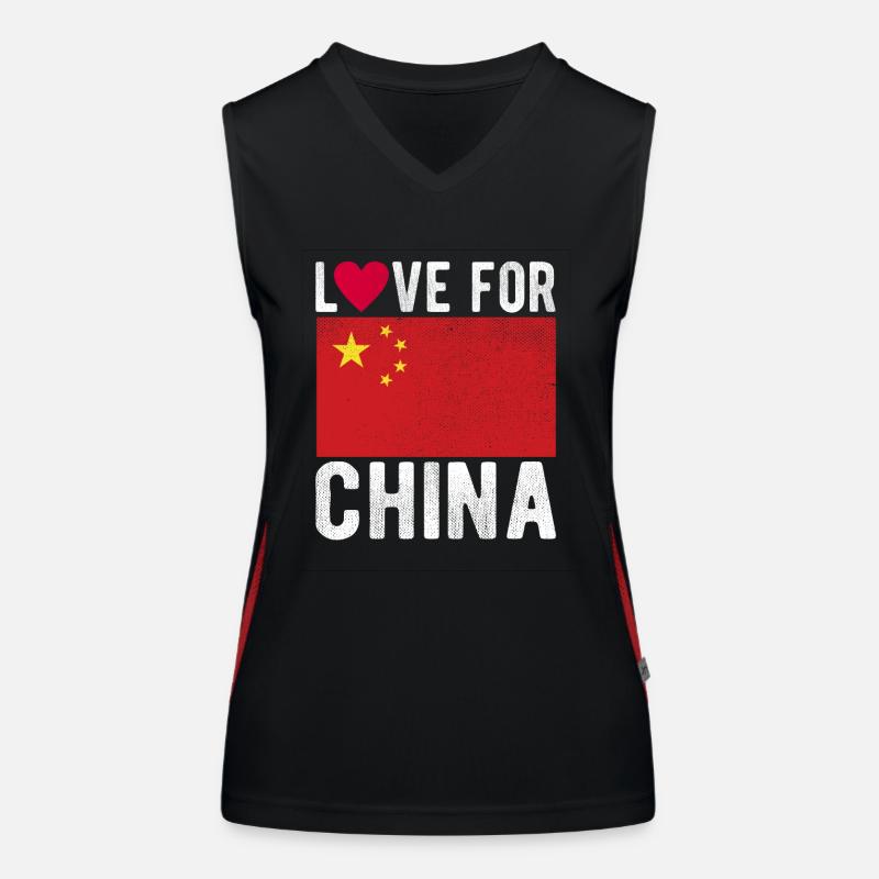 Souvenir de Chine Débardeur respirant contrasté Femme
