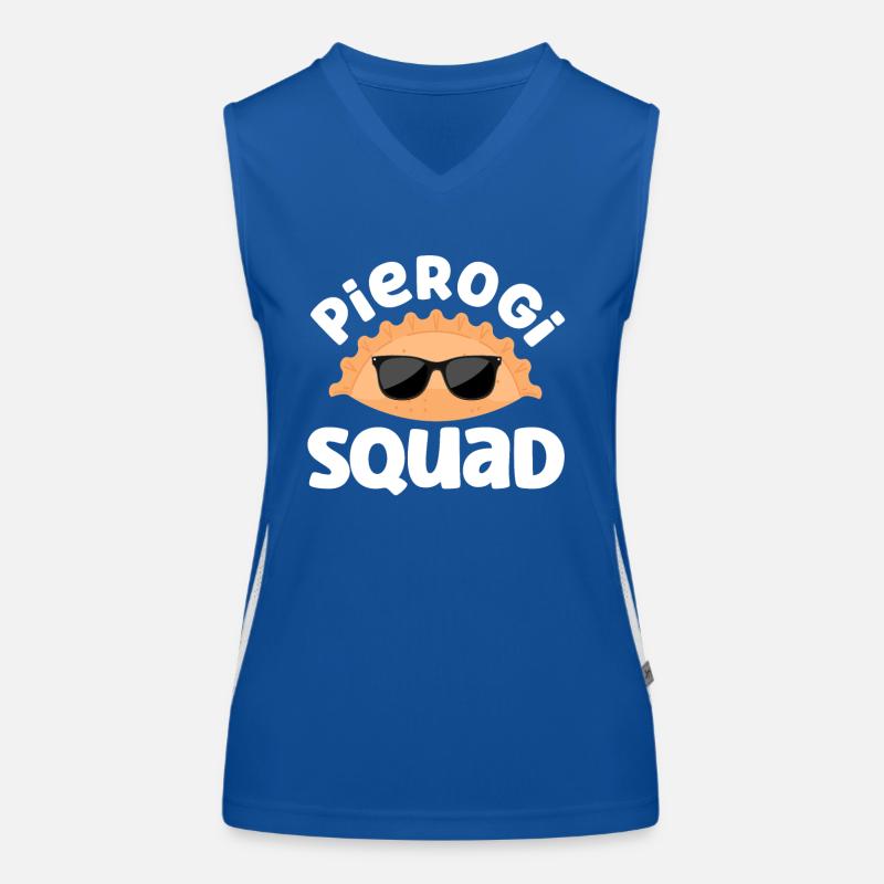 Pierogi Squad Pologne Débardeur respirant contrasté Femme