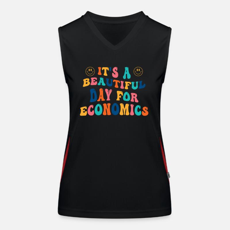 Wirtschaft Studiengang Beruf Funktionelles Kontrast-Tank Top für Frauen