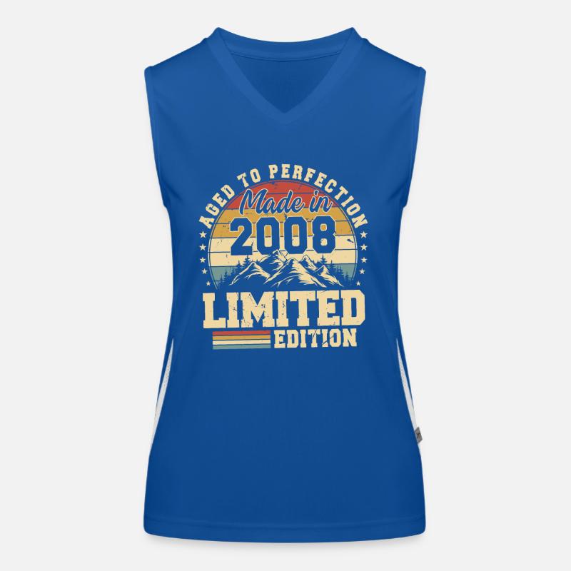 Einzigartig seiner Art seit 2008 Funktionelles Kontrast-Tank Top für Frauen
