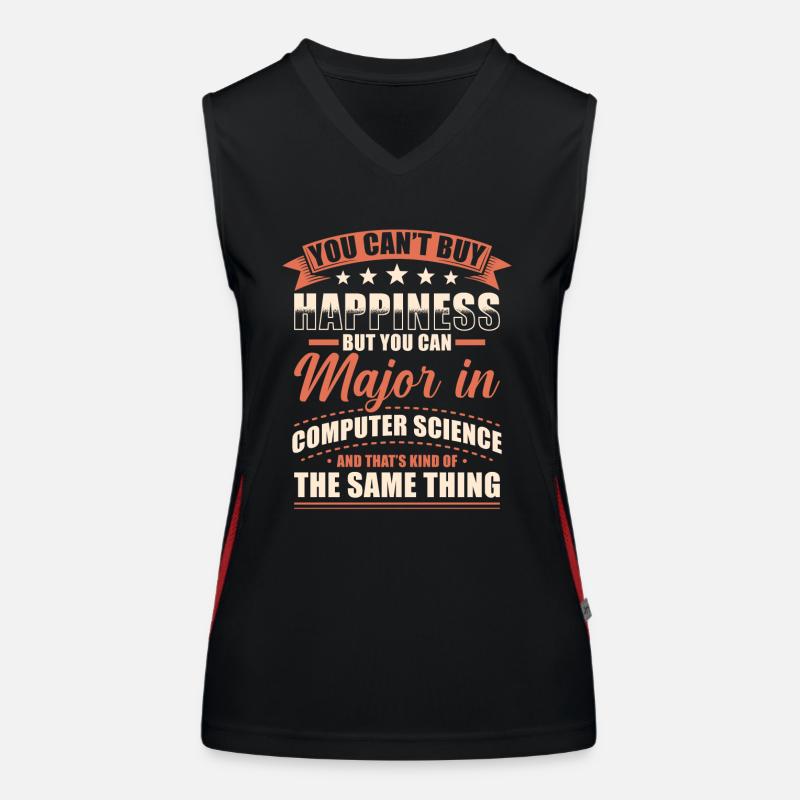Computer Science Degree Women's Functional Contrast Tank Top