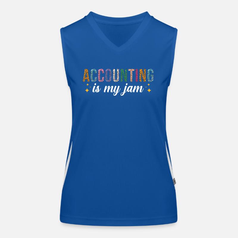 Accounting is my passion Women's Functional Contrast Tank Top