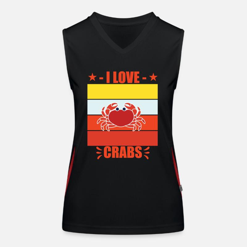 Crabe - crustacé Débardeur respirant contrasté Femme