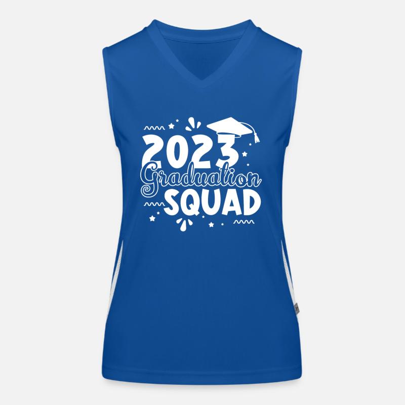 2023 Abschluss Gruppe Funktionelles Kontrast-Tank Top für Frauen