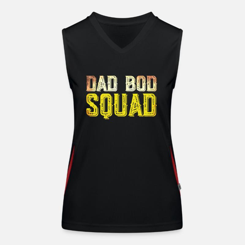 Escouade Papa Bod Débardeur respirant contrasté Femme