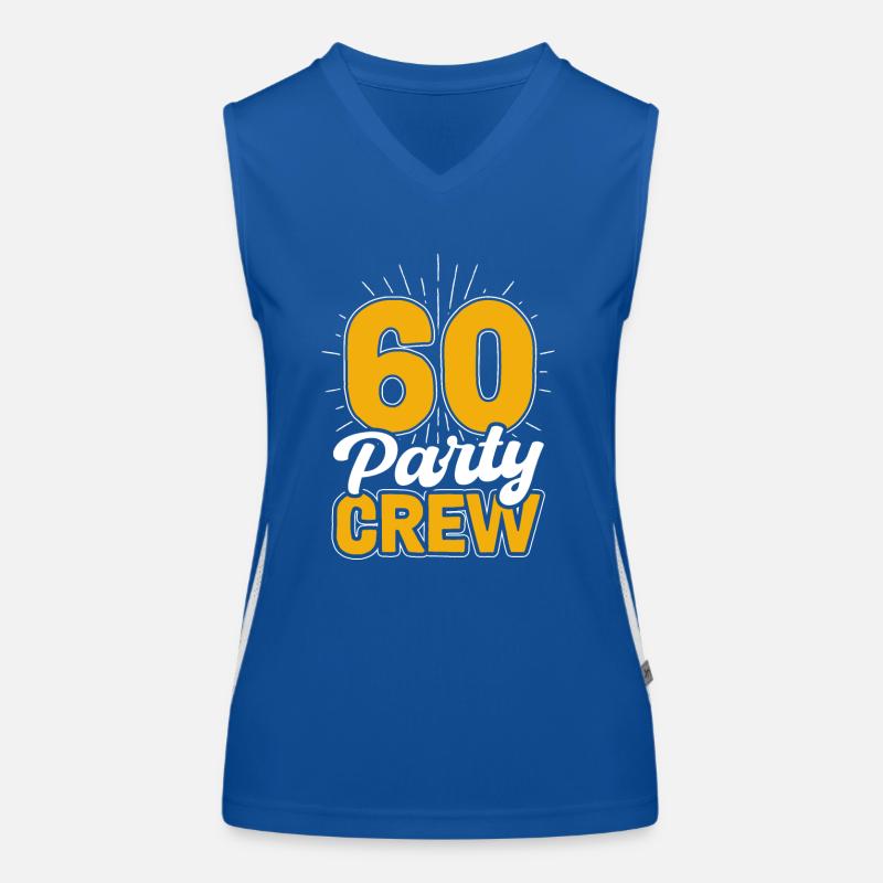 60th birthday Women's Functional Contrast Tank Top