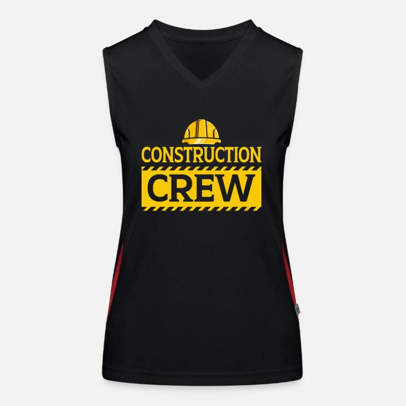 Équipe de construction Débardeur respirant contrasté Femme