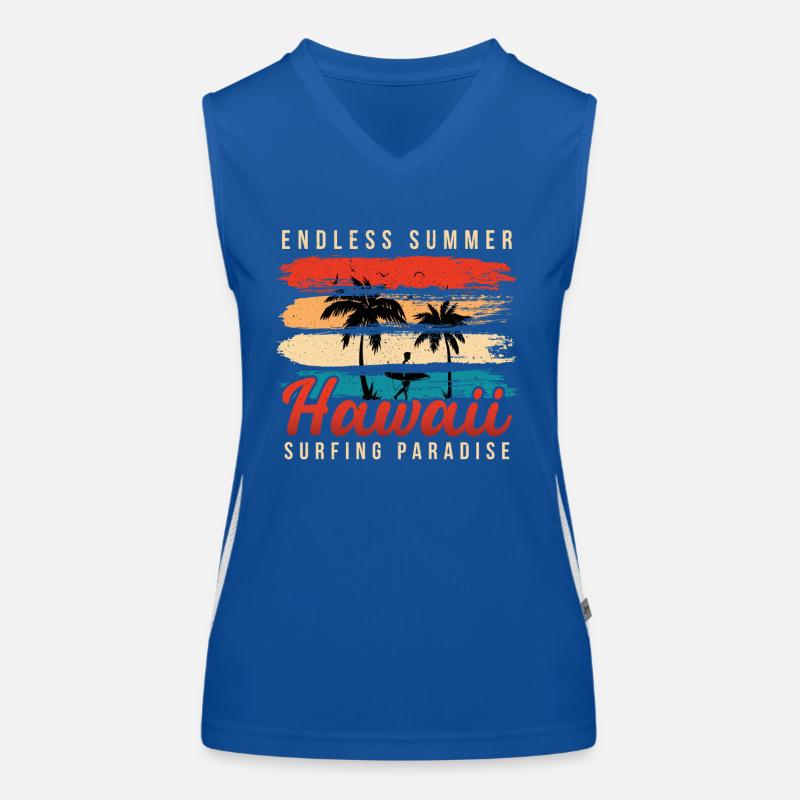 Hawaii Hawai Women's Functional Contrast Tank Top