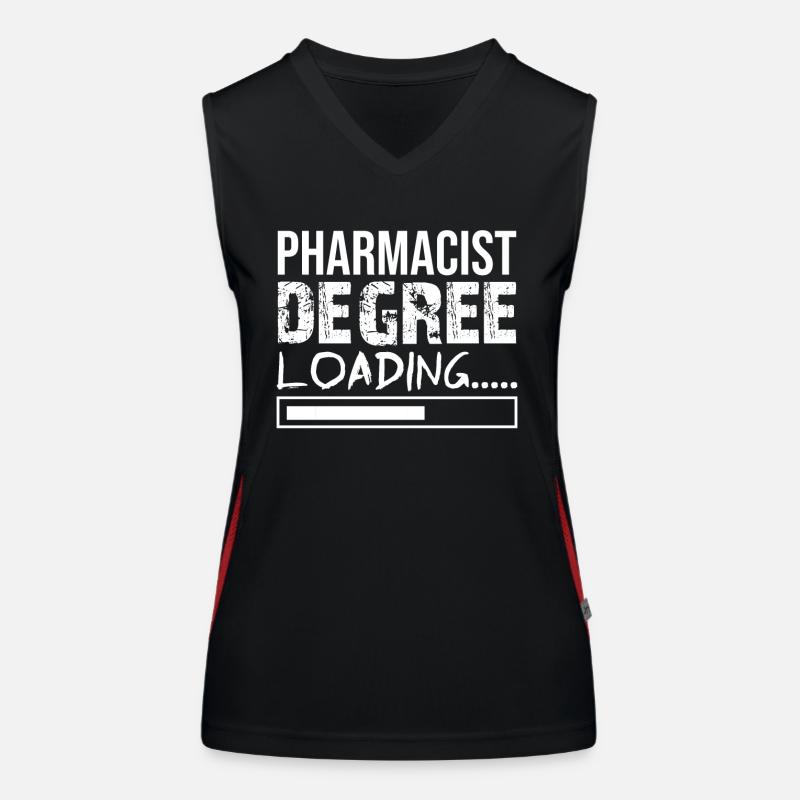 Pharmacist Gift Pharmacy Pharmacy Degree Women's Functional Contrast Tank Top
