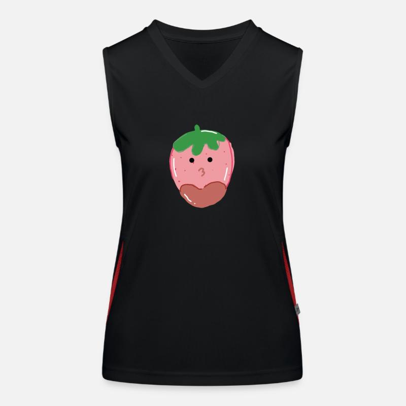 Kawaii Candy Funktionelles Kontrast-Tank Top für Frauen