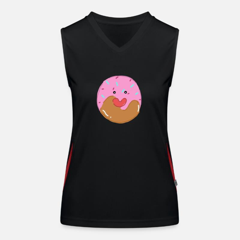 Kawaii Candy Funktionelles Kontrast-Tank Top für Frauen