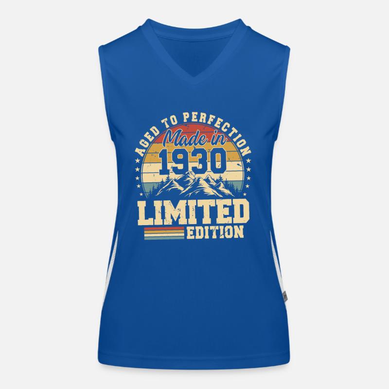 Einzigartig seit 1930 Funktionelles Kontrast-Tank Top für Frauen