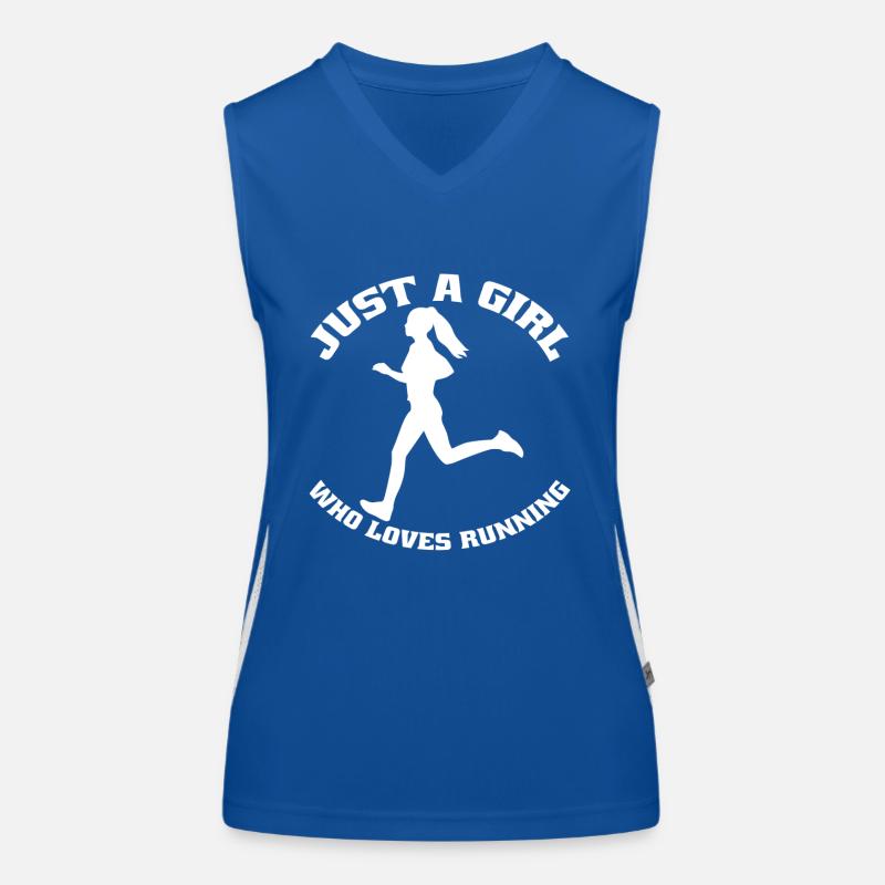 Joggeur course cardio training course fit jogging Débardeur respirant contrasté Femme