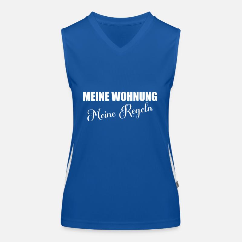 Hausrecht Funktionelles Kontrast-Tank Top für Frauen