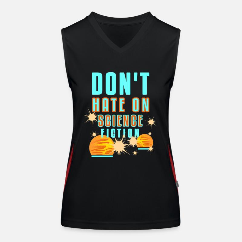 Science fiction Women's Functional Contrast Tank Top