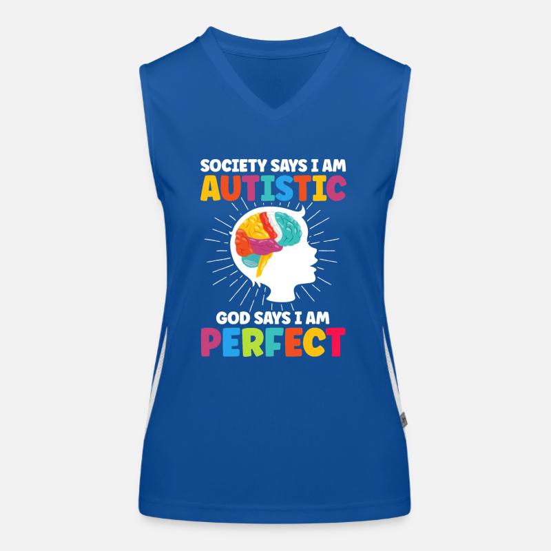 Autismus Funktionelles Kontrast-Tank Top für Frauen